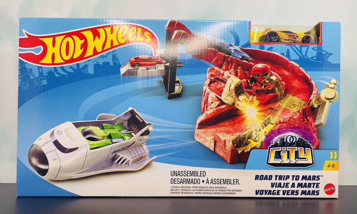 Hot Wheels City Road Trip To Mars Play Set NEW 4+ | eBay