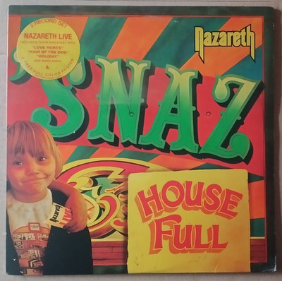 2LP NAZARETH - 'Snaz 1981 Vg+/Ex