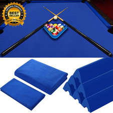 Billiard Cloth for 8 Ft Pool Table Pre Cut Felt with 6 Cloth Strips and 6 Pool