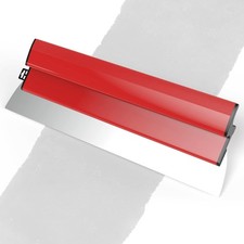 24-In Drywall Skimming Blade - Smooth Finish, Precision 0.5mm European Stainless