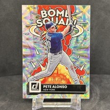 2022 Panini Donruss Bomb Squad Pete Alonso Silver /349 #BS-7 - Mets Orioles