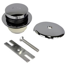 2.75 In. Touch-Toe Bath Tub Drain Trim Kit in Chrome
