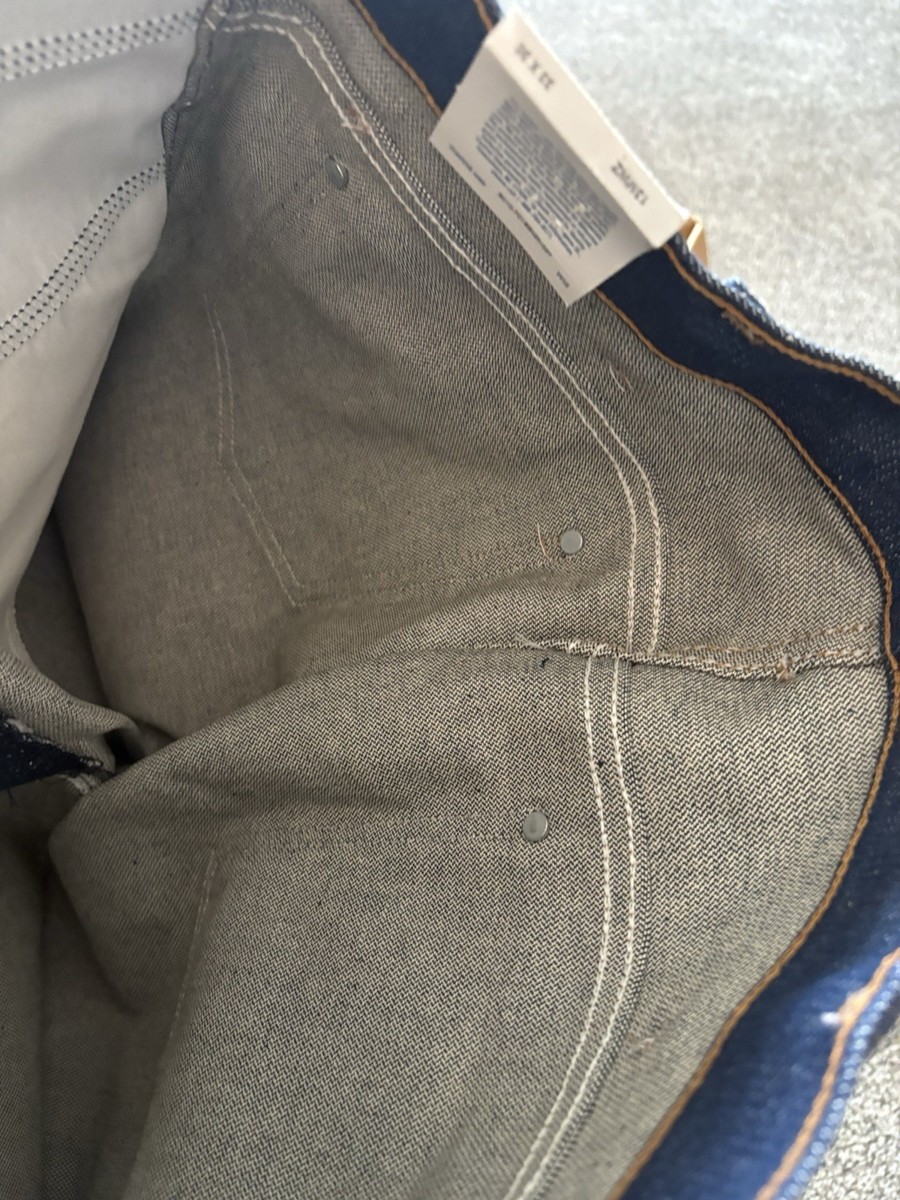 WRANGLER 13 MWZ Denim Jeans Pants Cowboy Cut Blue Mens 33 30 Pro