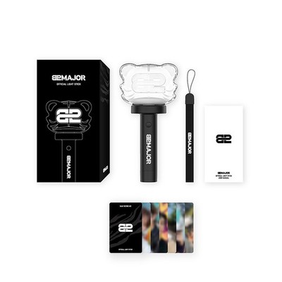 82MAJOR OFFICIAL LIGHT STICK with Strap, 6 Photo Card/ FANLIGHT MD GOODS SEALED