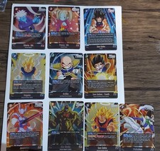 Dragon Ball Fusion World FB05 All 10 SRs Near Mint