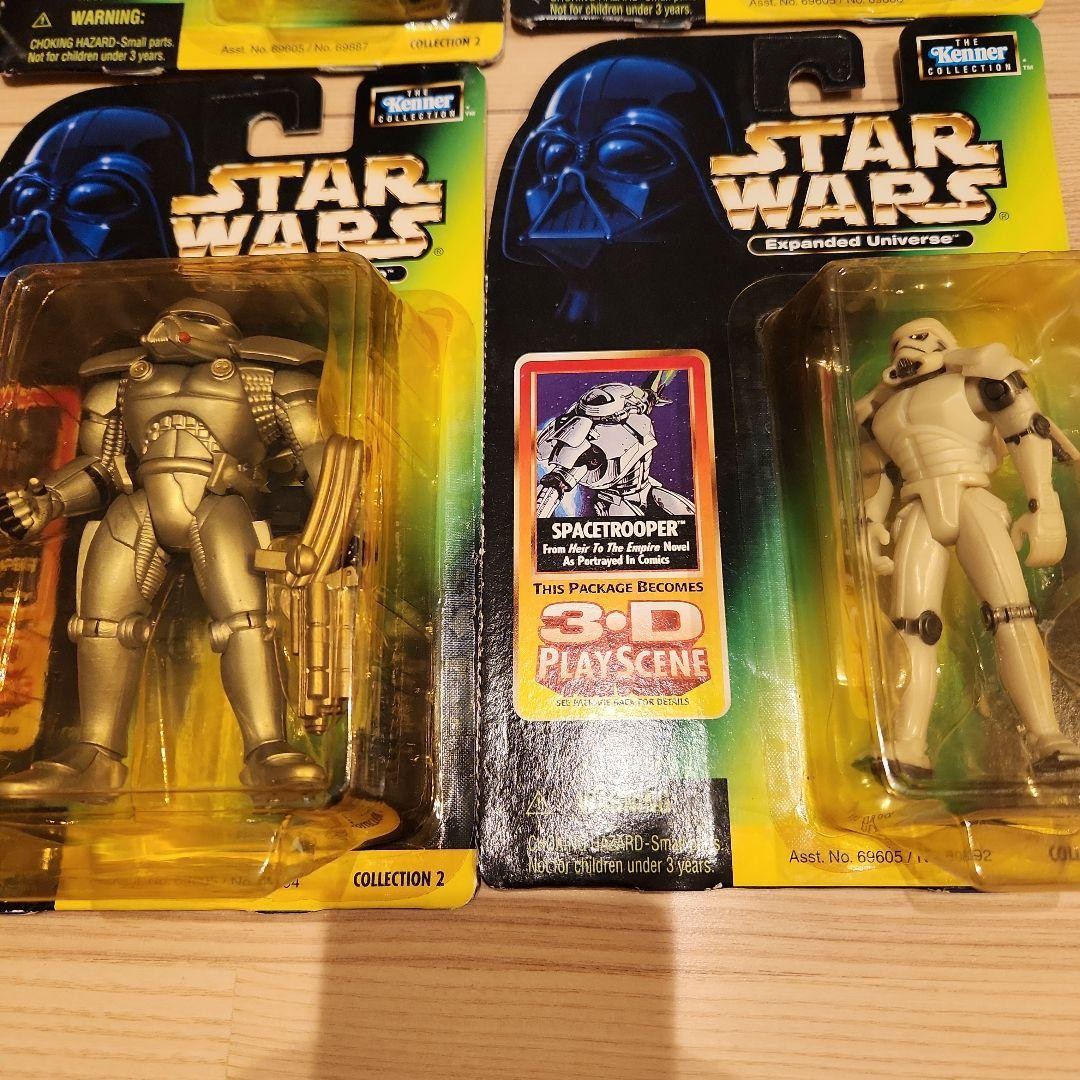 スターウォーズ　Expanded Universe 9体セット 1998 Star Wars Expanded Universe Complete Set of 9 3D Scene