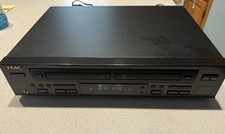 TEAC RW-D200 CD Recorder Player CD-RW Compact Disc Dual Tray Combo No Remote 