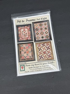 Lori Smith Fit to Frame Set Eight Small Quilt Designs