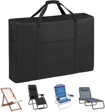 Heavy Duty Folding Chair Storage Bag | Upgrade Large Water-Resistant Carry Ba...
