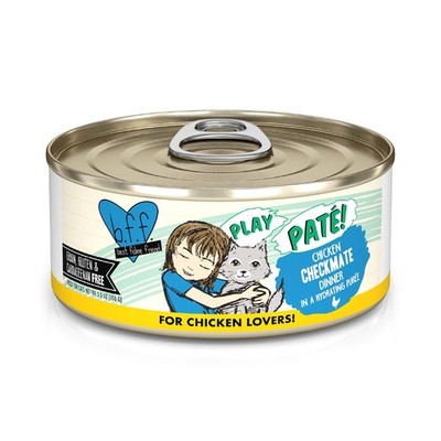 Bff Play Chicken Pate Wet Cat Food Grain Free 5.5Oz Can Pack Of 8
