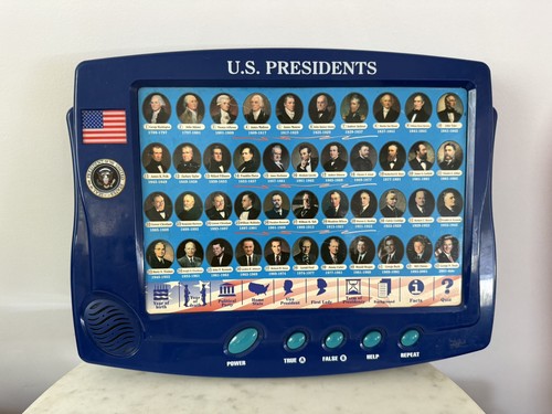 Interactive US Presidents 2006 Scientific Toys Electronic Learning Working! 