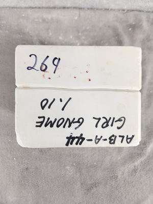 #ad Vintage Ceramic Slip Casting Mold Of Girl Gnome Alberta A 44 $34.98