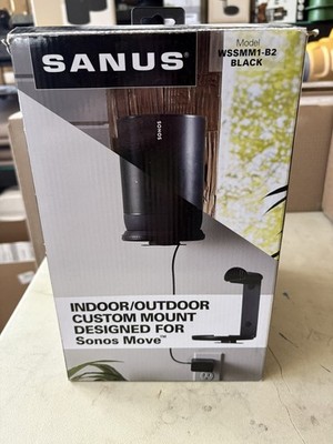 Sanus WSSMM1-B2 Indoor/Outdoor Mount for Sonos Move NEW IN BOX