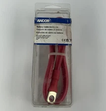 ANCOR 189141 Battery Cable Assembly 2 AWG 18 Inch Red 3/8 Stud Marine Grade thumbnail 2
