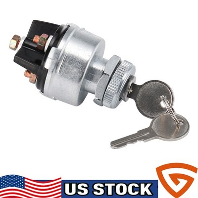 Ignition Key For Car Tractor Trailer silver Ignition Switch