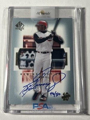 2003 Upper Deck Ultimate Collection Ken Griffey Jr. "Buyback" Auto 46/50
