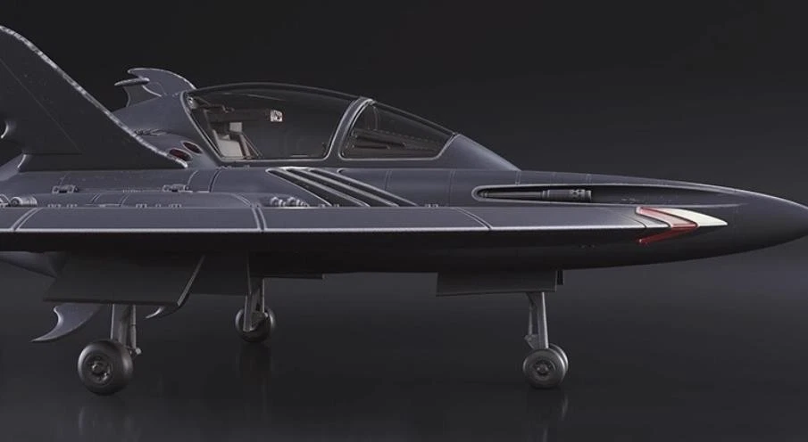 [Batman Series] BatWing 1989 Batwing Fighter Jet - Image 3 of 4