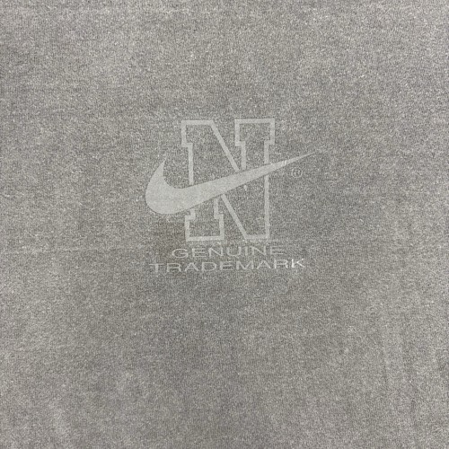 Vintage Nike Shirt Mens XXL Gray Made In USA Swoosh Faded 90s Y2K Short Sleeve T - Picture 2 of 11