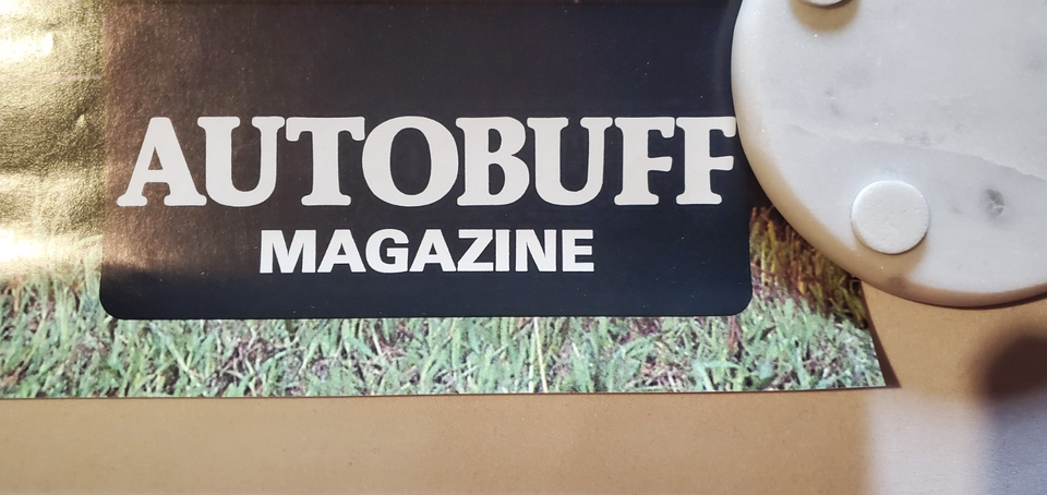 Autobuff Magazine Model Poster 18x24” Vintage Excellent Condition #2 of ...