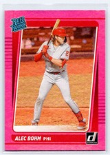 2021 Donruss #35 Alec Bohm Holo Pink