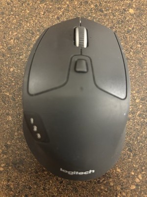 Logitech M720 Triathlon Wireless Bluetooth Mouse Multi-Device Black w/Dongle
