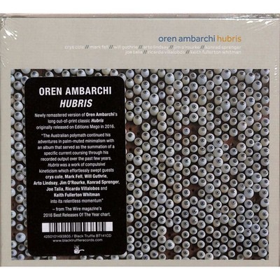 Oren Ambarchi / HUBRIS (10TH ANNIVERSARY REMASTER) (CD) / Black Truffle / Black