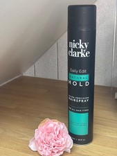 Image of Nicky Clarke Daily Edit Natural Hold Salon Precision Hairspray 250ml All Hair Ty