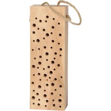 SIENA GARDEN Bienenblock SILEA Erlenholz, 10x6x29 cm