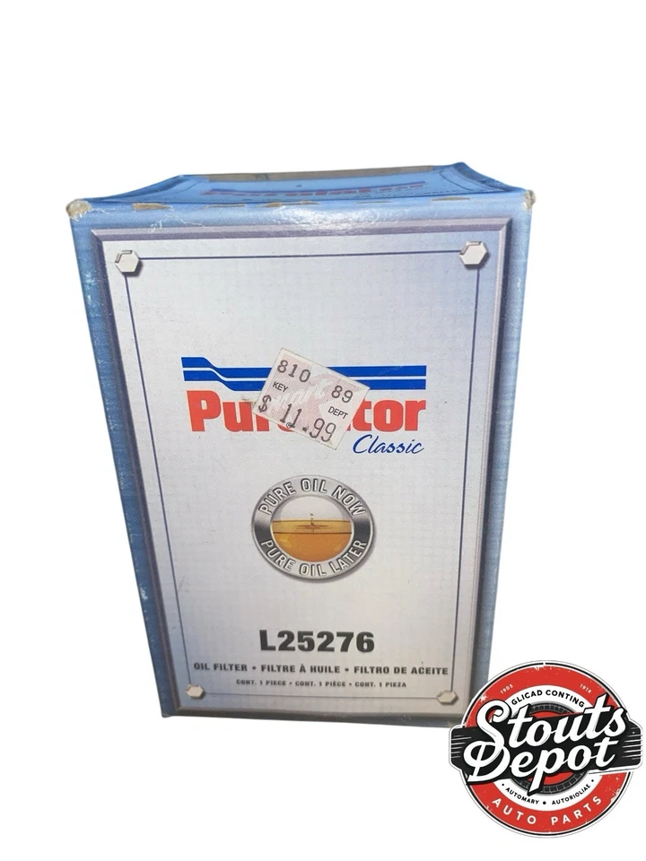 Filtro de aceite Purolator L25276 Mercedes ML 98-05 | Chrysler Crossfire 04-08 - Nuevo de Lote Antiguo Foto 2 de 4