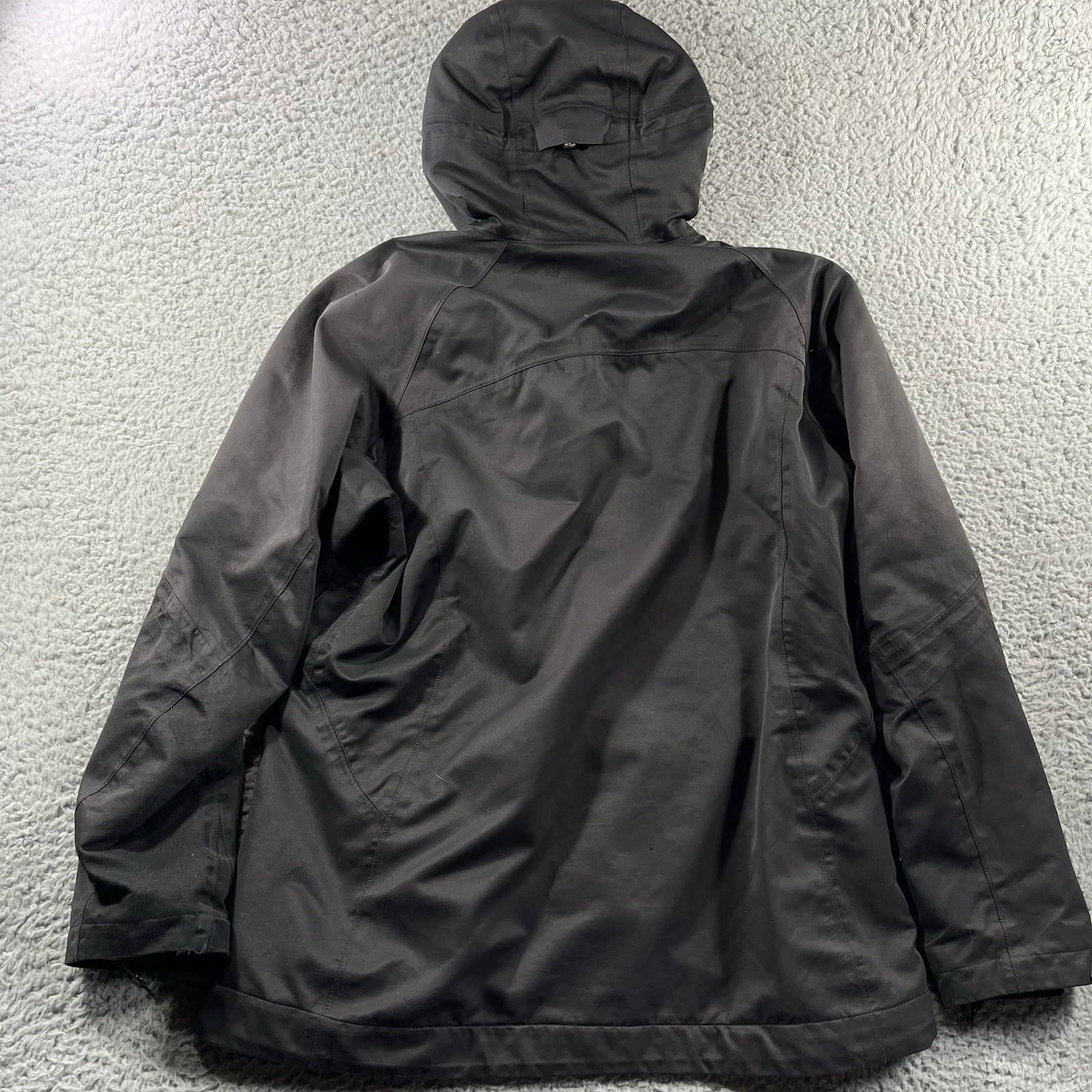 REI E1 ELEMENTS JACKET WONENS LARGE BLACK FULL ZI… - image 11