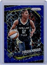 2025 Panini Prizm WNBA #130 Tyasha Harris Blue Velocity Prizms