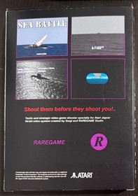 SEA BATTLE Atari Jaguar Cartridge CIB Complete