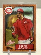 2024 Topps Spotlight by Andy Friedman #64 Eric Davis #’d 65/75