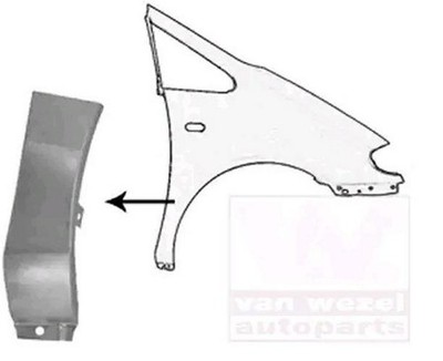 VAN WEZEL 5878156 Kotflügel Vorne Rechts Unten für VW SHARAN (7M8, 7M9, 7M6)