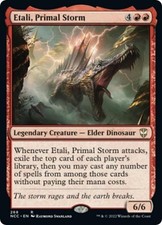 Etali, Primal Storm - Light Play MTG Commander: Streets of New Capenna