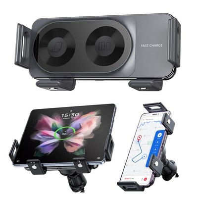 New Generation Scalable and Rotatable 15W Dual Coil Mobile Phone Wireless Car...