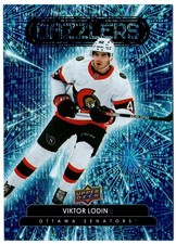 2022-23 Upper Deck Dazzlers Blue VIKTOR LODIN DZ-91 Ottawa Senators UD RC Rookie