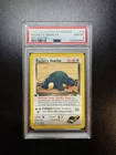2000 Pokémon Game Gym Hero's First Edition Snorlax PSA 8 #33/132