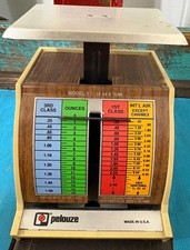 Vintage Little Pelouze US Postage Mail Scale Model X-1 Made in USA up to 16 oz
