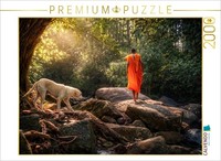 Calvendo Puzzle The Monk's Path | 2000 Pieces, Finished Size 35.4 × 26.4 In (90