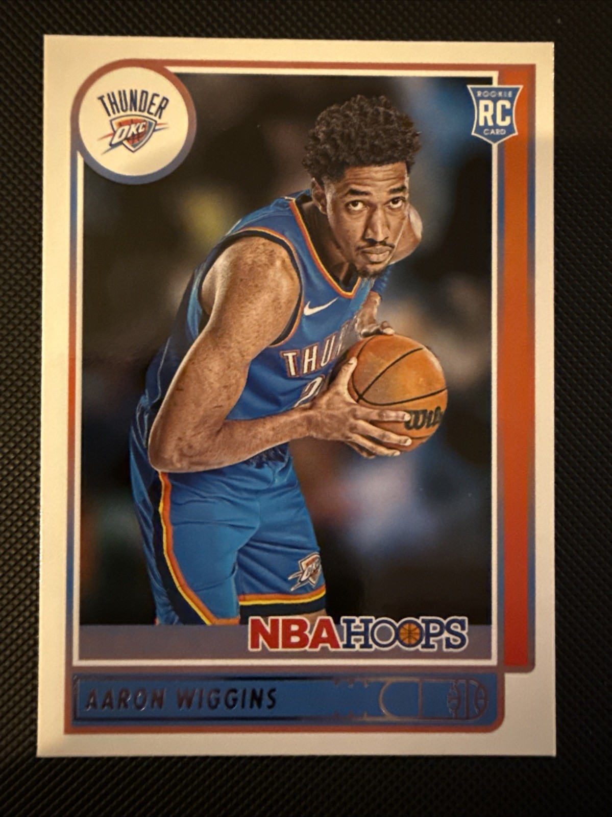 Aaron Wiggins #247 Hoops NBA Basketball 2021-22 Oklahoma City Thunder RC