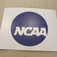 NCAA Sticker Conference Circle Logo Blue 2.8"