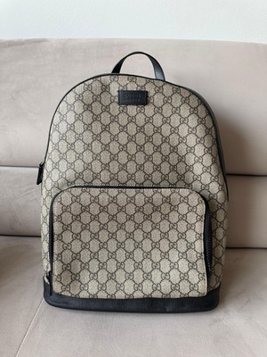 Gucci Rucksack Reisetasche Backpack GG Canvas Supreme Monogramm Reisetasche