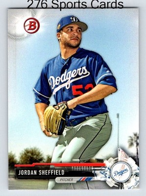 Jordan Sheffield 2017 Bowman Draft Los Angeles Dodgers #BD-134