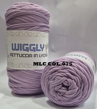 Fettuccia Wiggly Lycra per borse elastica bobina da 400g - 110mt col. Glicine