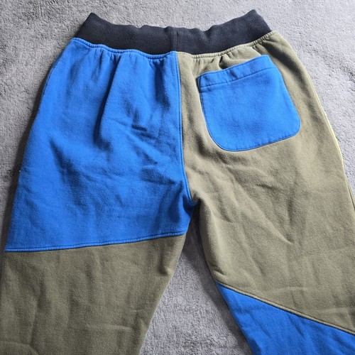 Champion Color Block Reverse Weave Jogginghose Sweatpant Herren M blau grün 30" Schrittlänge - Bild 14 von 17