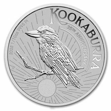 2025 Australia 1/10 oz Platinum Kookaburra BU