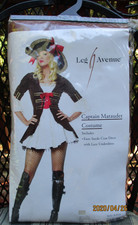 Leg Ave Sexy Pirate DELUXE ADULT CAPTAIN MARAUDER COSTUME