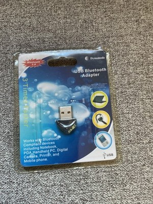 Dynamode USB Adapter 2.0 . 3 Times Faster. Discrete Bluetooth Connectivity.