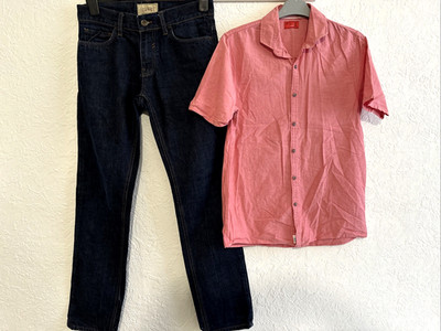Jungen Bekleidungspaket 15 Jahre Esprit Jeans Next Hemd Top Zustand